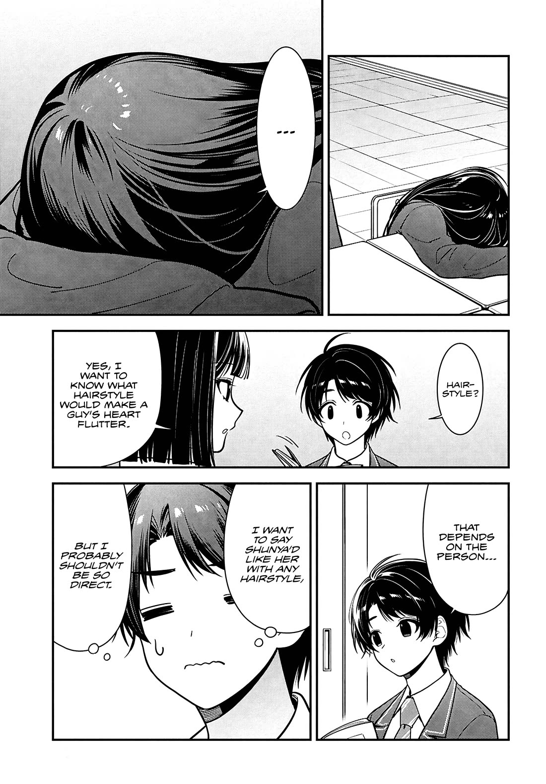 The Delinquent Shimizu-san Sitting Next to Me Has Dyed Her Hair Black Chapter 11 page 17 - Chapter 11