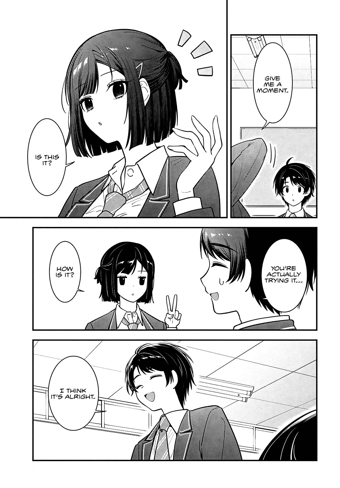 The Delinquent Shimizu-san Sitting Next to Me Has Dyed Her Hair Black Chapter 11 page 19 - Chapter 11