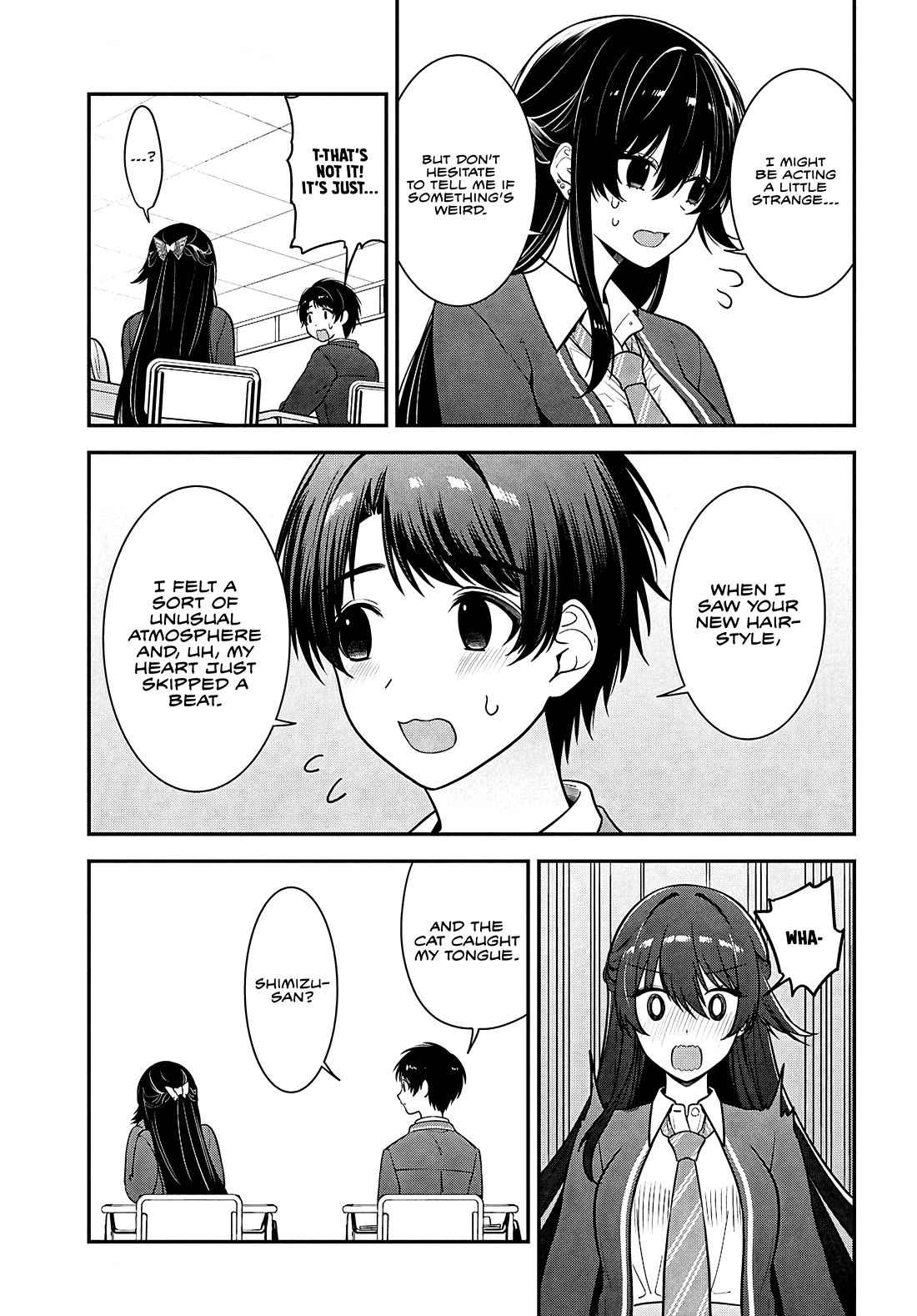 The Delinquent Shimizu-san Sitting Next to Me Has Dyed Her Hair Black Chapter 11 page 31 - Chapter 11