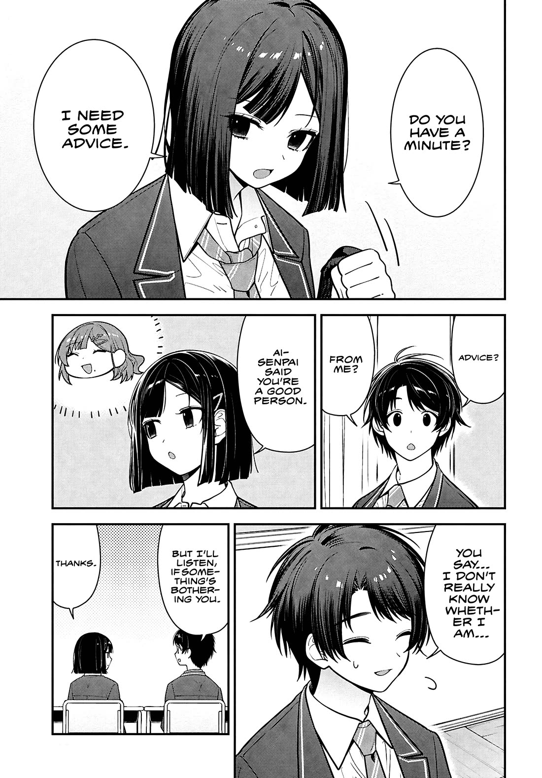 The Delinquent Shimizu-san Sitting Next to Me Has Dyed Her Hair Black Chapter 11 page 8 - Chapter 11