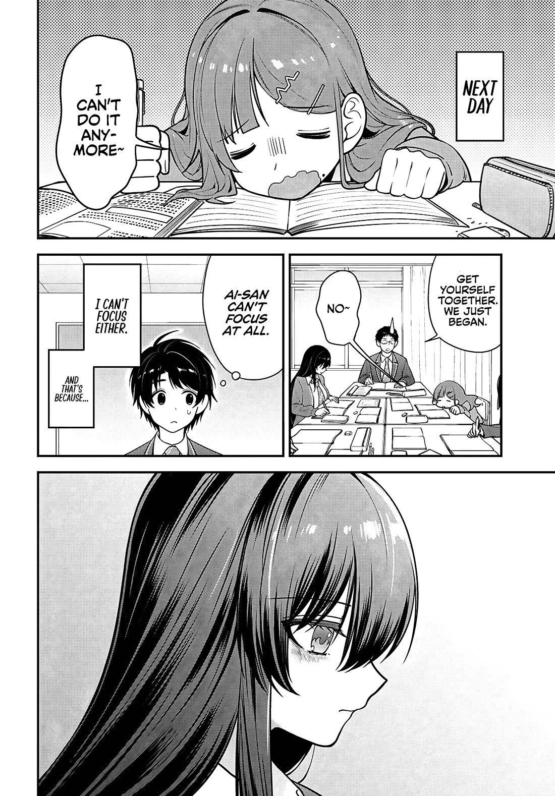 The Delinquent Shimizu-san Sitting Next to Me Has Dyed Her Hair Black Chapter 12 page 12 - Chapter 12