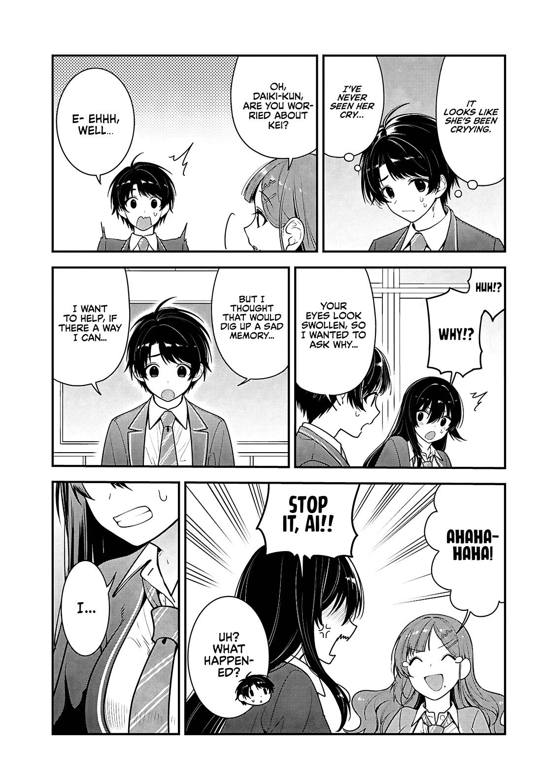 The Delinquent Shimizu-san Sitting Next to Me Has Dyed Her Hair Black Chapter 12 page 13 - Chapter 12