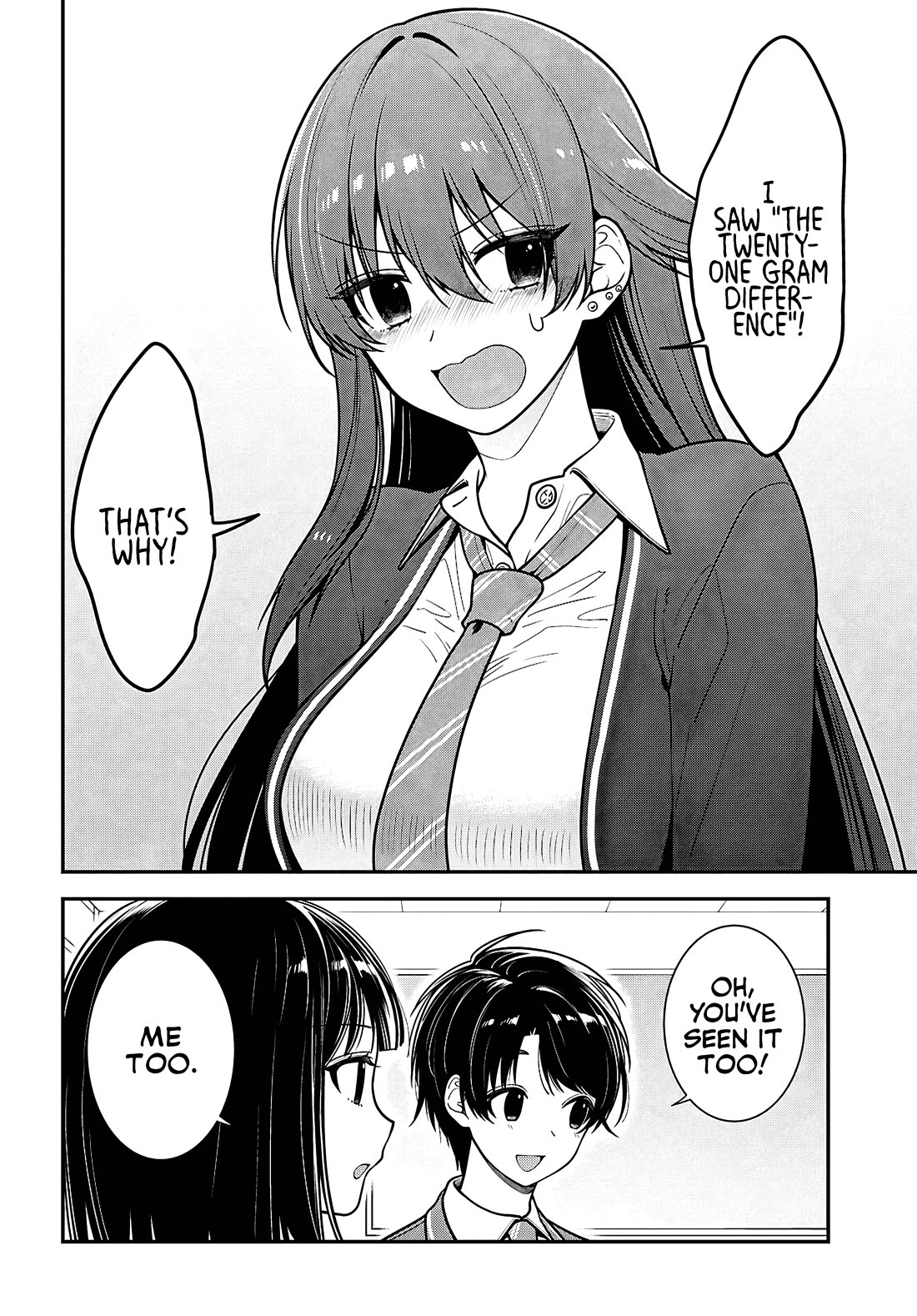The Delinquent Shimizu-san Sitting Next to Me Has Dyed Her Hair Black Chapter 12 page 14 - Chapter 12