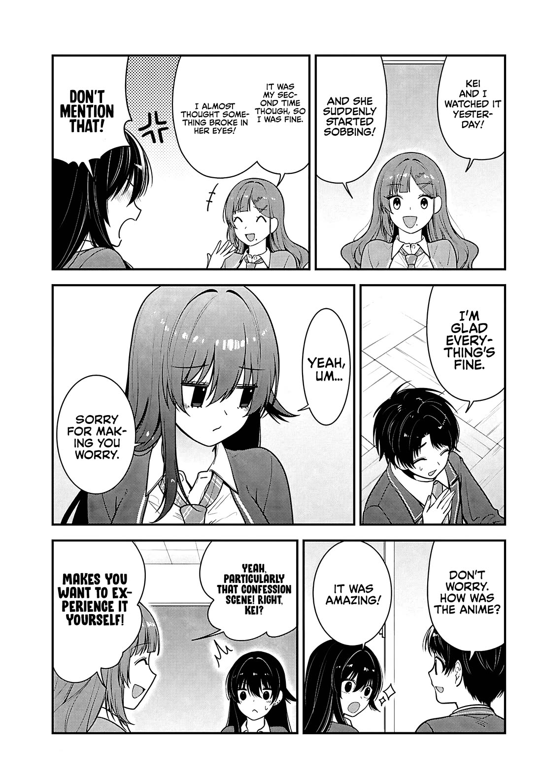 The Delinquent Shimizu-san Sitting Next to Me Has Dyed Her Hair Black Chapter 12 page 15 - Chapter 12