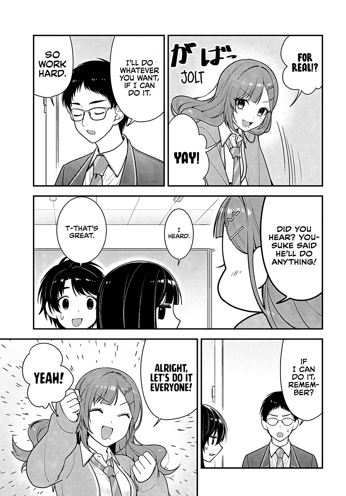The Delinquent Shimizu-san Sitting Next to Me Has Dyed Her Hair Black Chapter 12 page 19 - Chapter 12