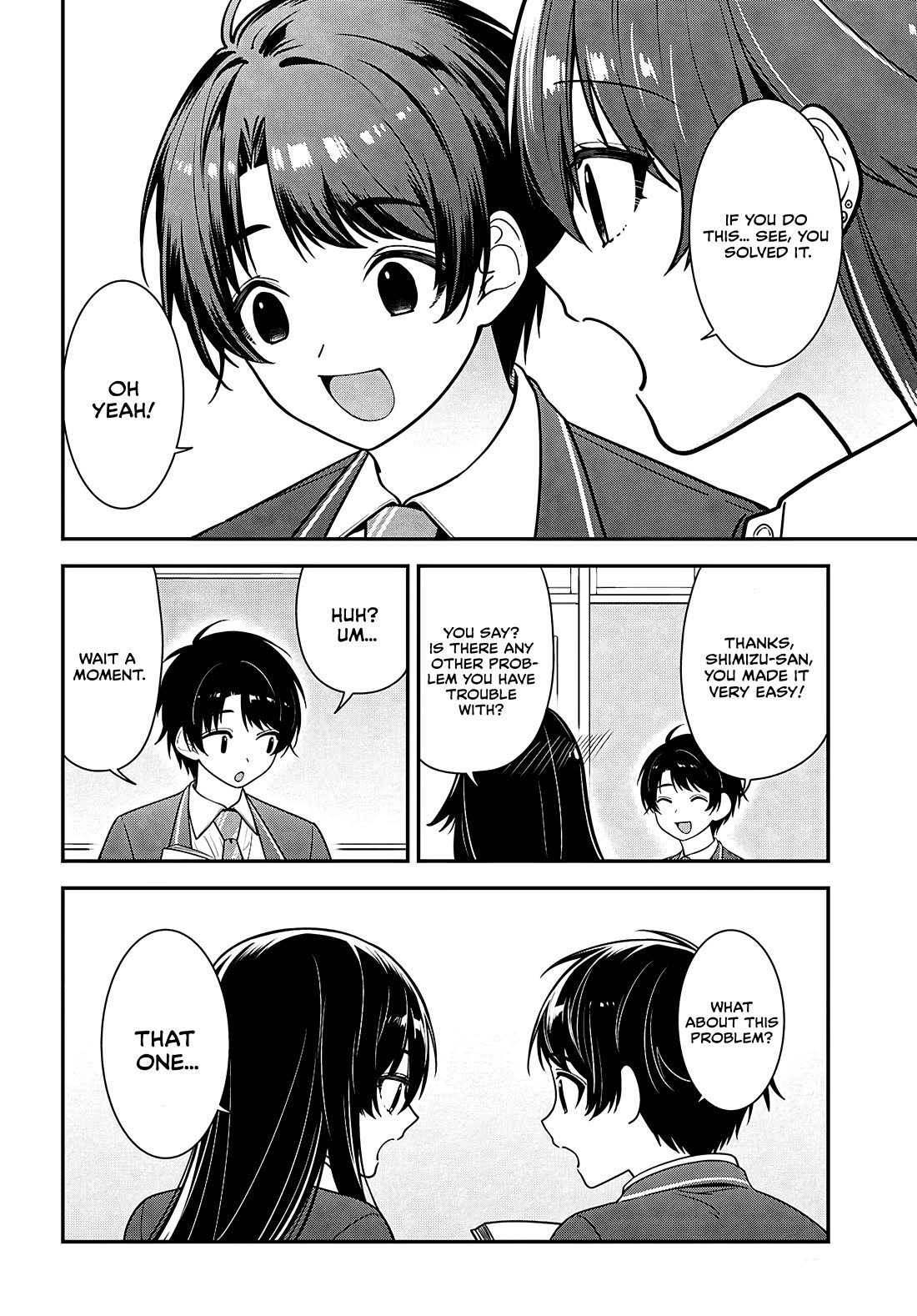 The Delinquent Shimizu-san Sitting Next to Me Has Dyed Her Hair Black Chapter 12 page 26 - Chapter 12