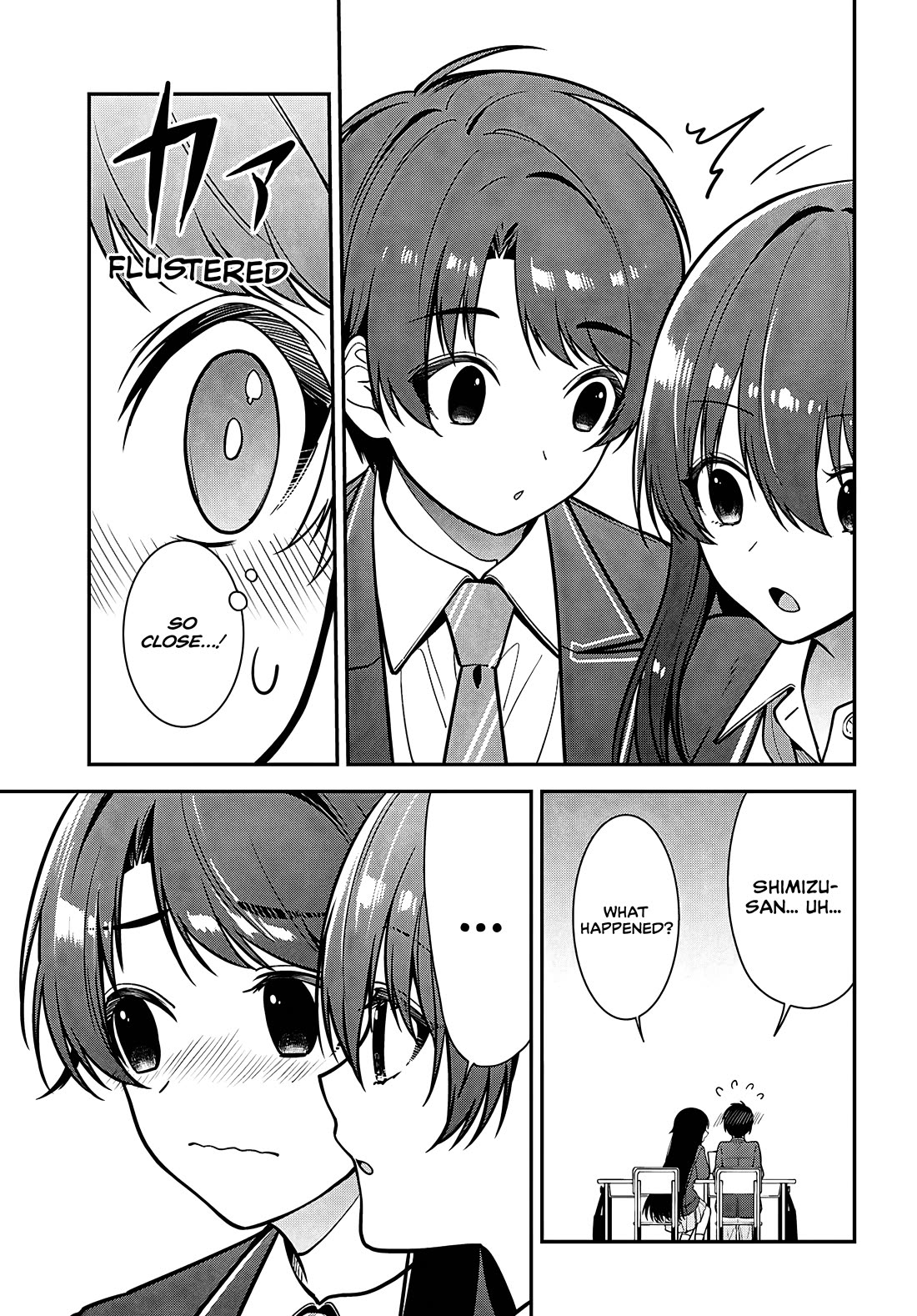 The Delinquent Shimizu-san Sitting Next to Me Has Dyed Her Hair Black Chapter 12 page 27 - Chapter 12