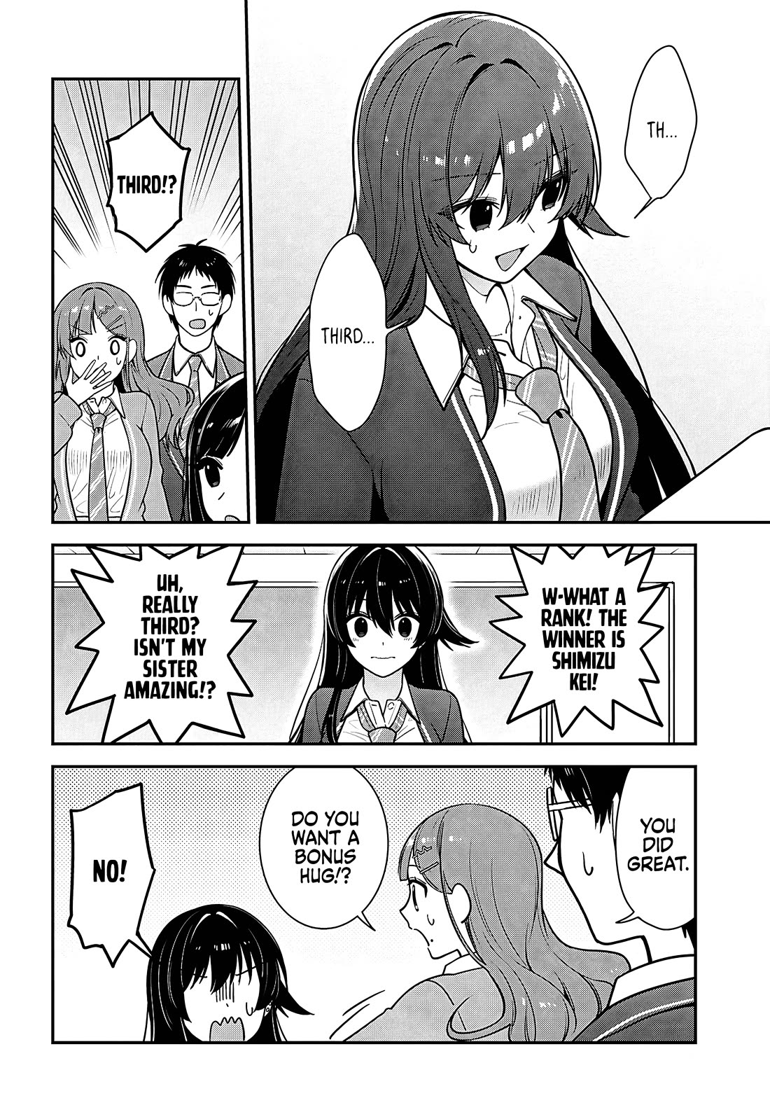 The Delinquent Shimizu-san Sitting Next to Me Has Dyed Her Hair Black Chapter 12 page 38 - Chapter 12