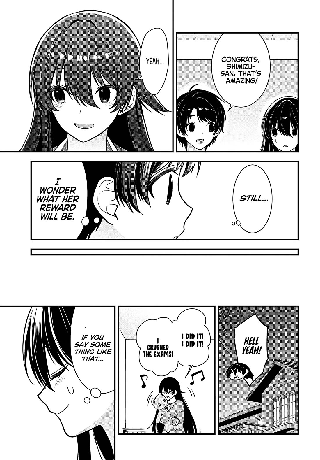 The Delinquent Shimizu-san Sitting Next to Me Has Dyed Her Hair Black Chapter 12 page 39 - Chapter 12