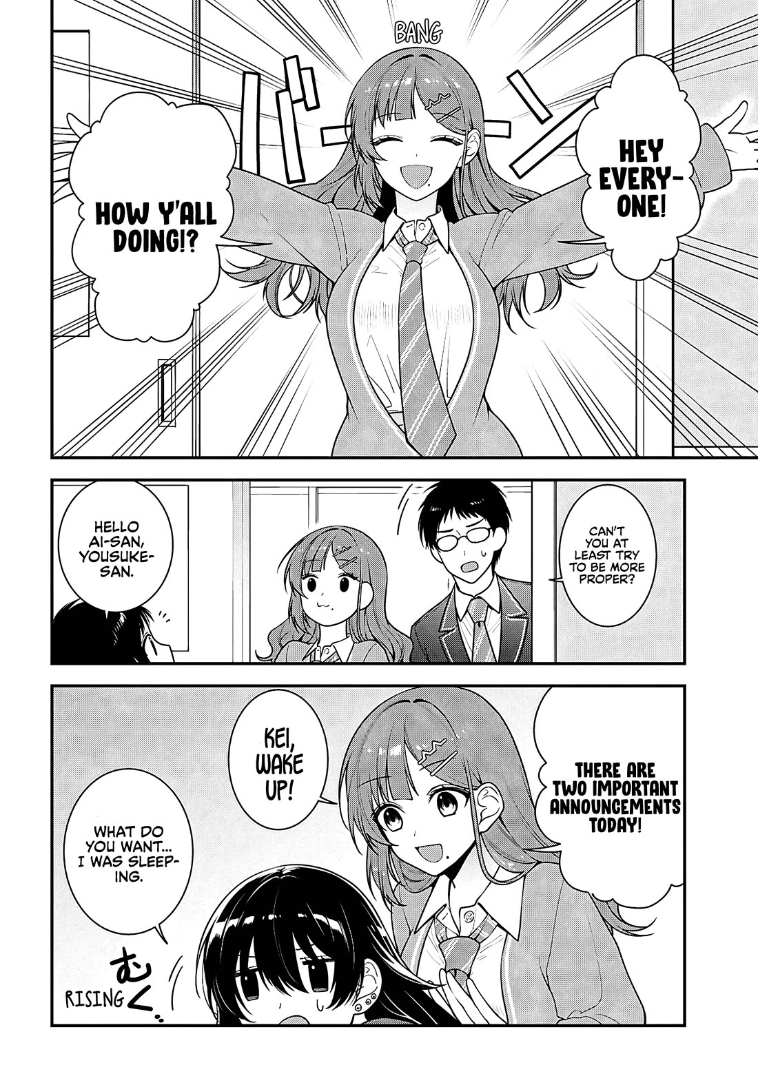 The Delinquent Shimizu-san Sitting Next to Me Has Dyed Her Hair Black Chapter 12 page 6 - Chapter 12