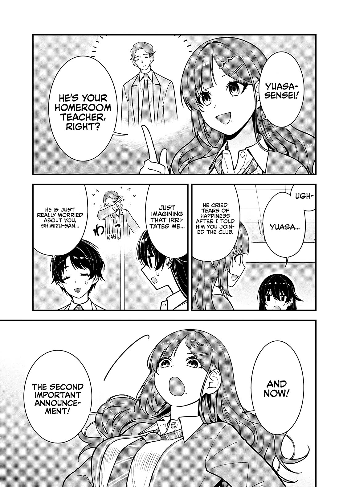The Delinquent Shimizu-san Sitting Next to Me Has Dyed Her Hair Black Chapter 12 page 9 - Chapter 12