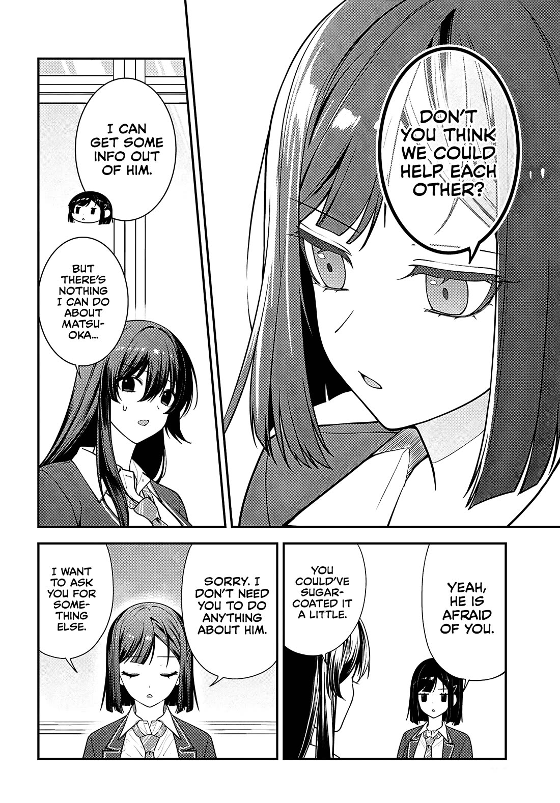 The Delinquent Shimizu-san Sitting Next to Me Has Dyed Her Hair Black Chapter 13 page 10 - Chapter 13