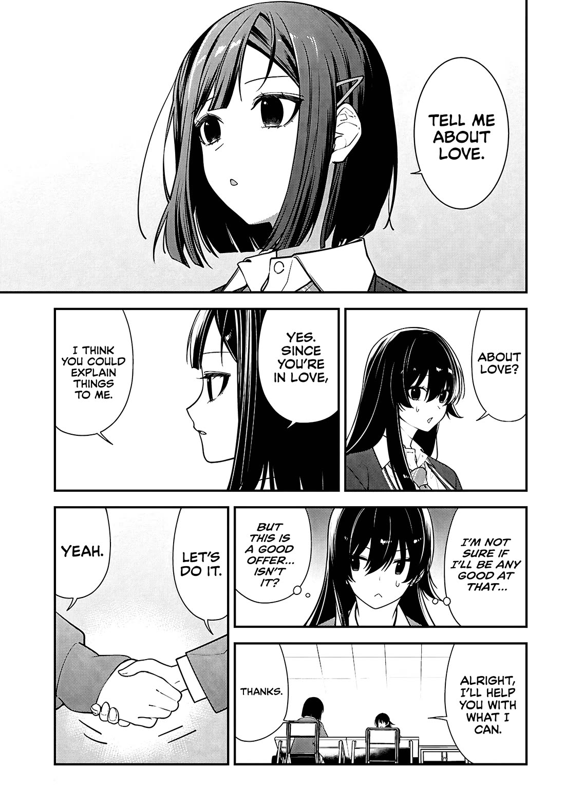 The Delinquent Shimizu-san Sitting Next to Me Has Dyed Her Hair Black Chapter 13 page 11 - Chapter 13
