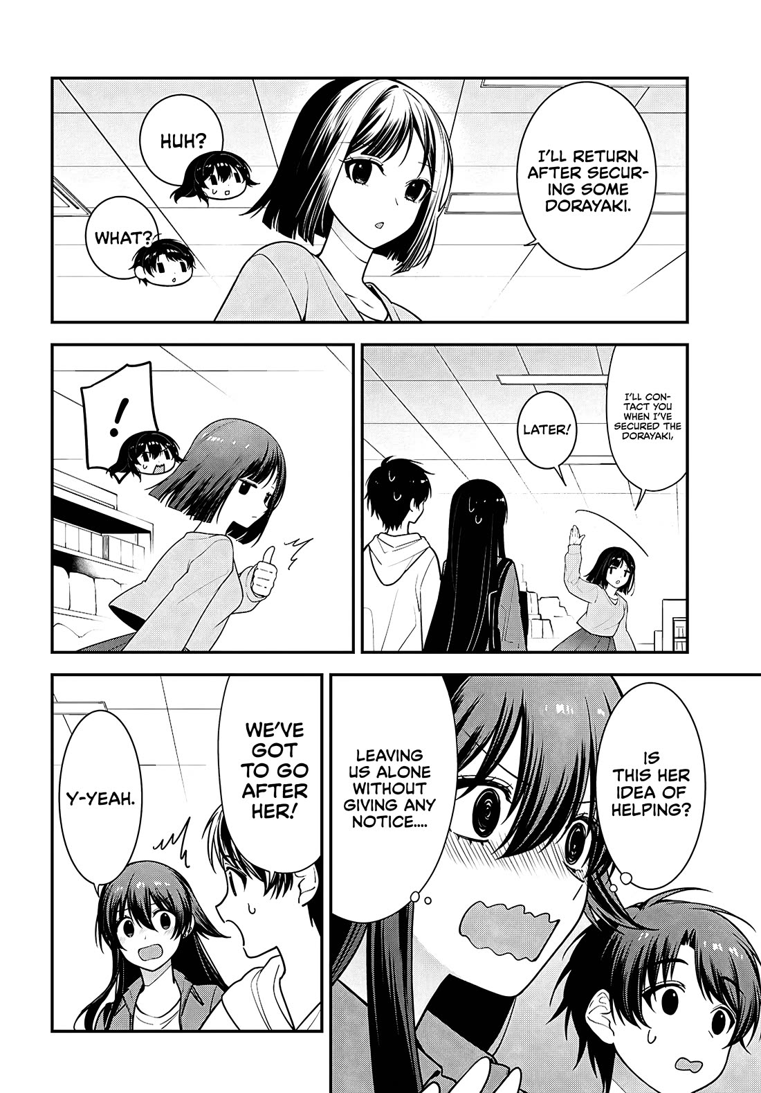 The Delinquent Shimizu-san Sitting Next to Me Has Dyed Her Hair Black Chapter 13 page 14 - Chapter 13