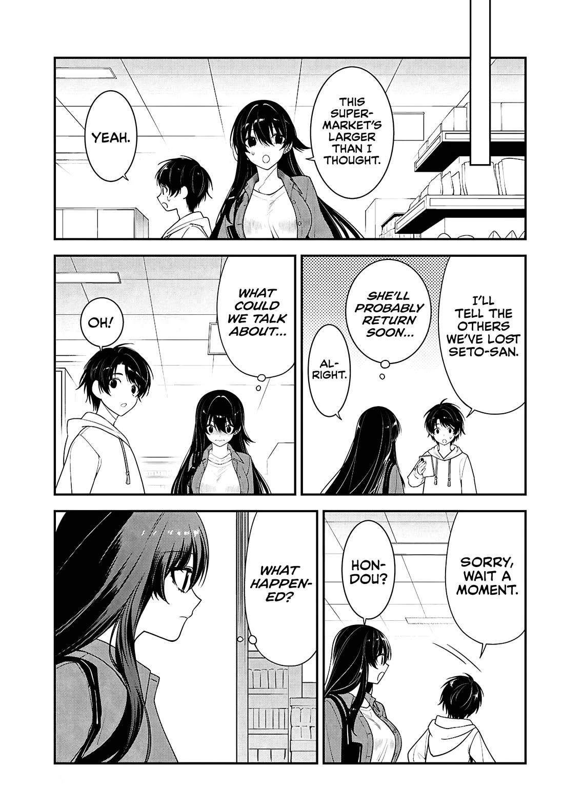 The Delinquent Shimizu-san Sitting Next to Me Has Dyed Her Hair Black Chapter 13 page 15 - Chapter 13