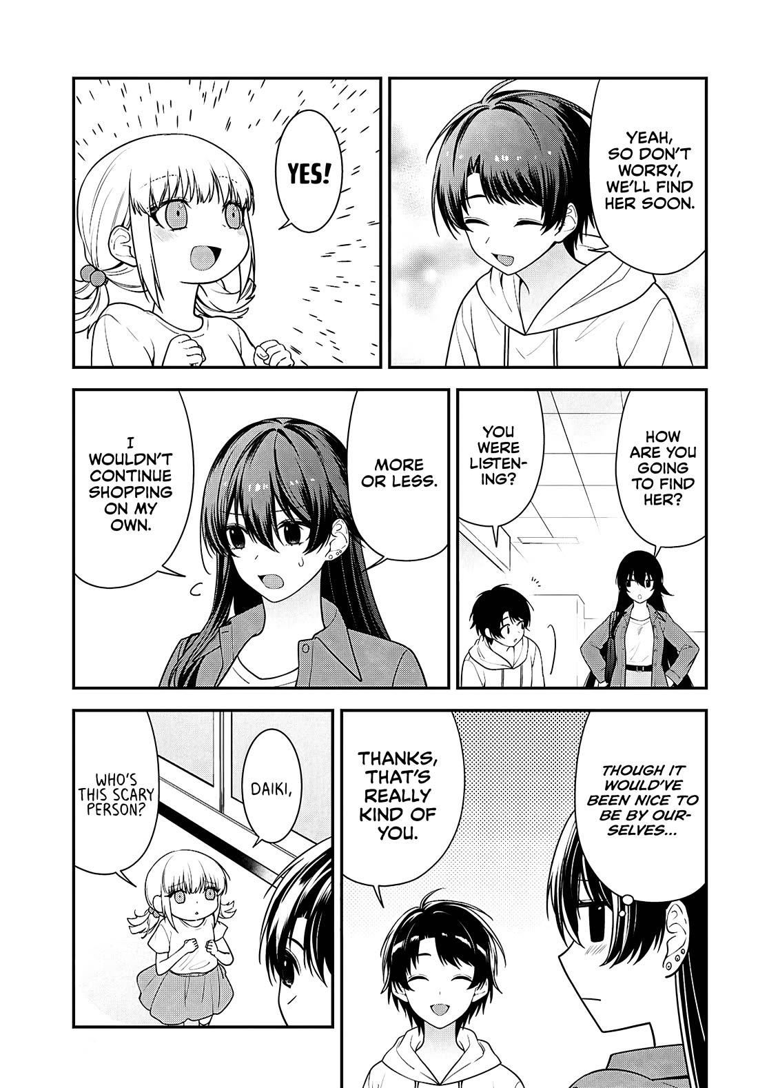The Delinquent Shimizu-san Sitting Next to Me Has Dyed Her Hair Black Chapter 13 page 17 - Chapter 13