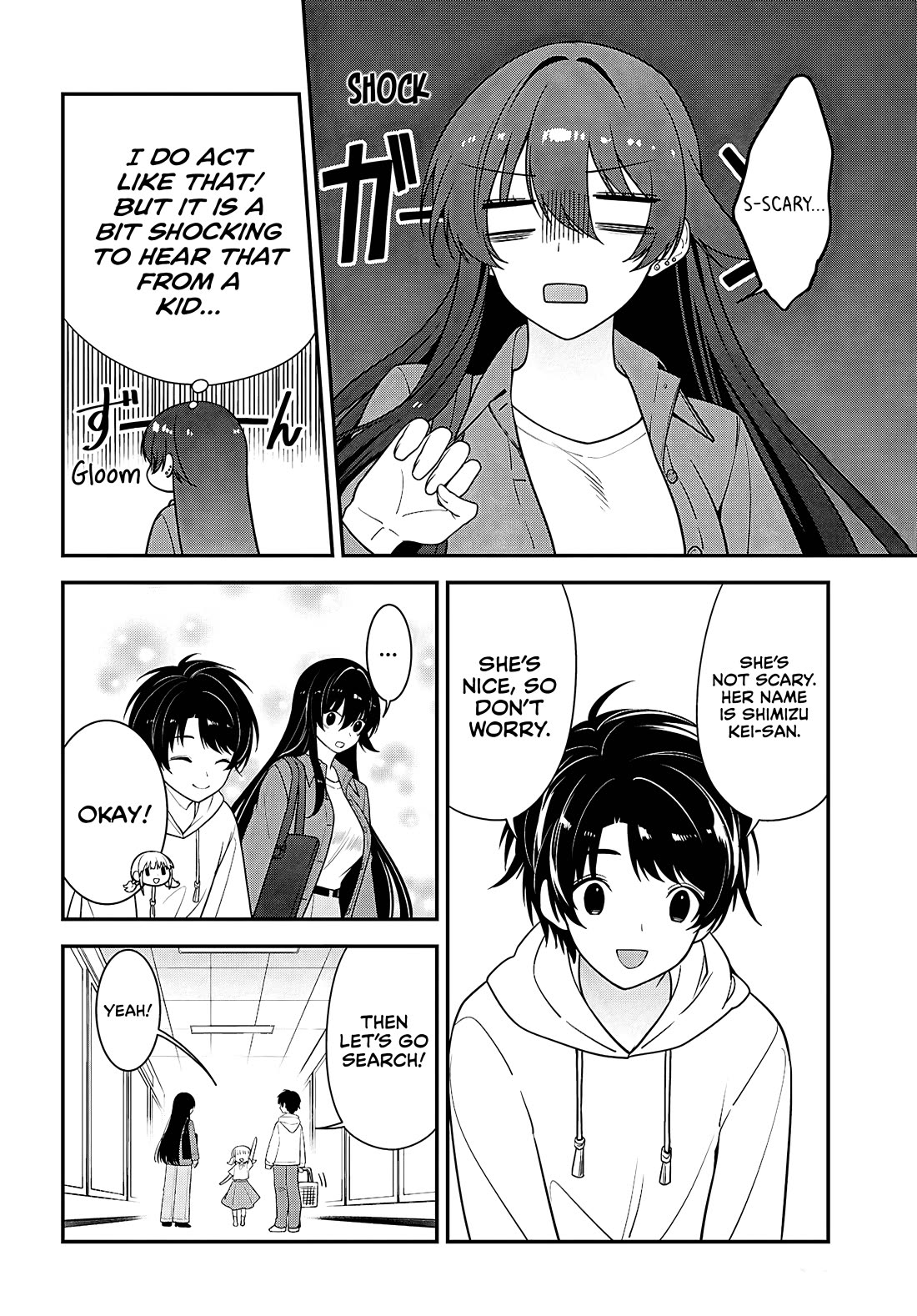 The Delinquent Shimizu-san Sitting Next to Me Has Dyed Her Hair Black Chapter 13 page 18 - Chapter 13