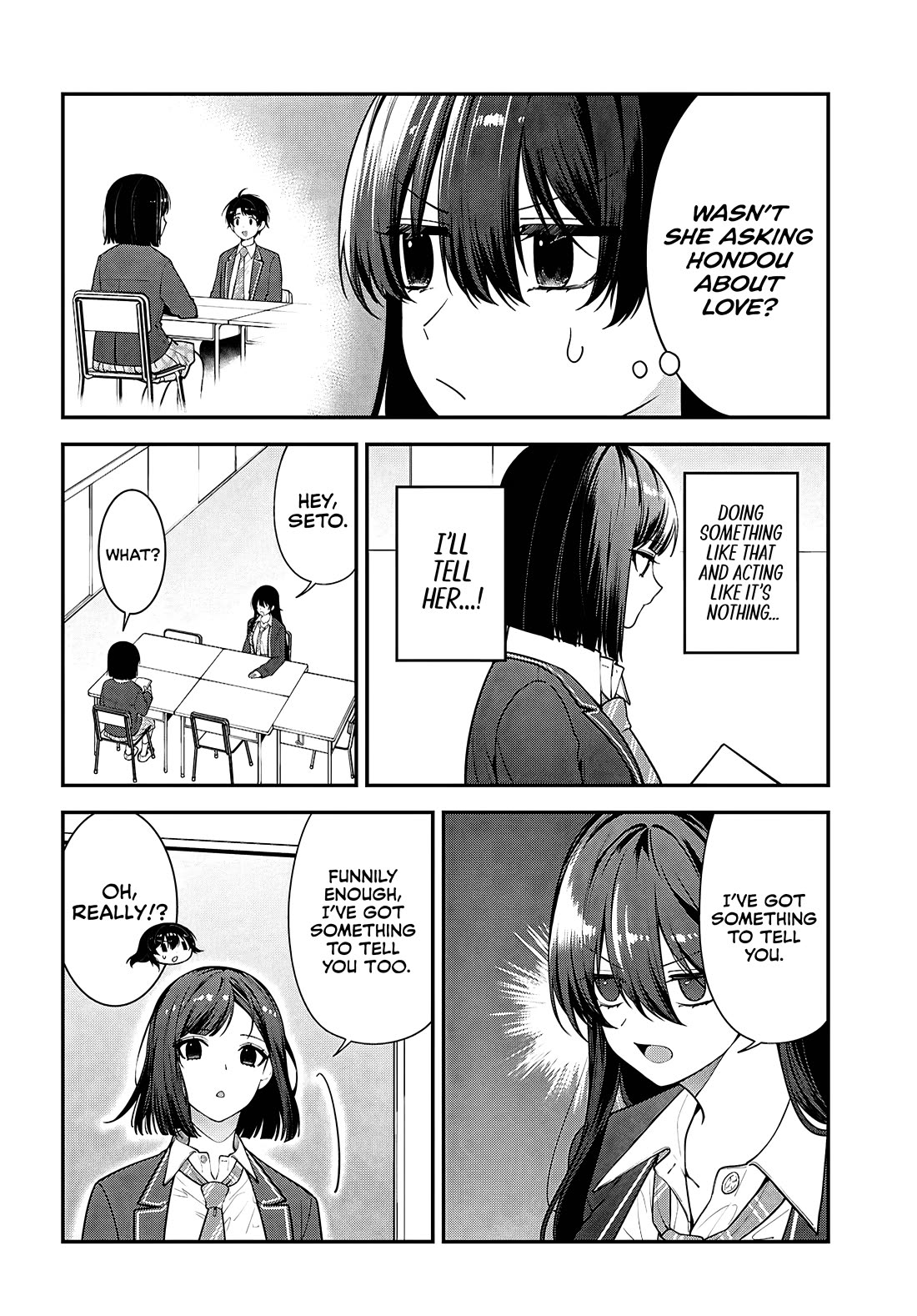 The Delinquent Shimizu-san Sitting Next to Me Has Dyed Her Hair Black Chapter 13 page 2 - Chapter 13