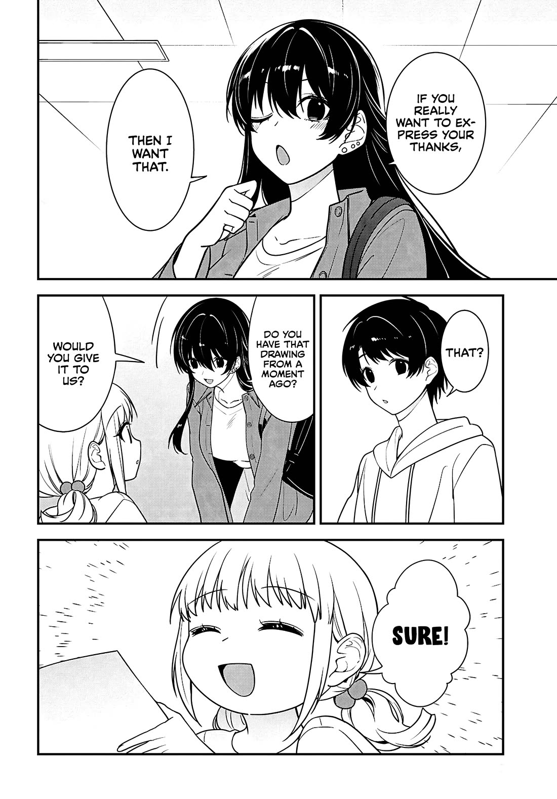 The Delinquent Shimizu-san Sitting Next to Me Has Dyed Her Hair Black Chapter 13 page 31 - Chapter 13