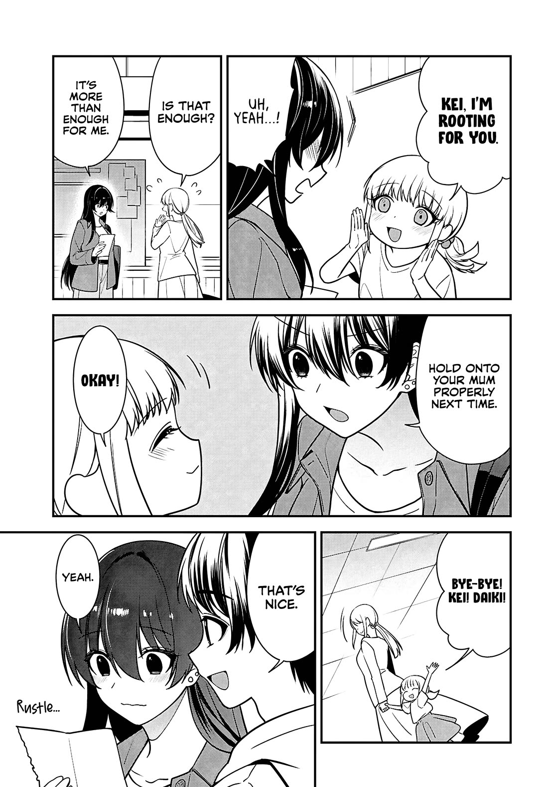 The Delinquent Shimizu-san Sitting Next to Me Has Dyed Her Hair Black Chapter 13 page 32 - Chapter 13
