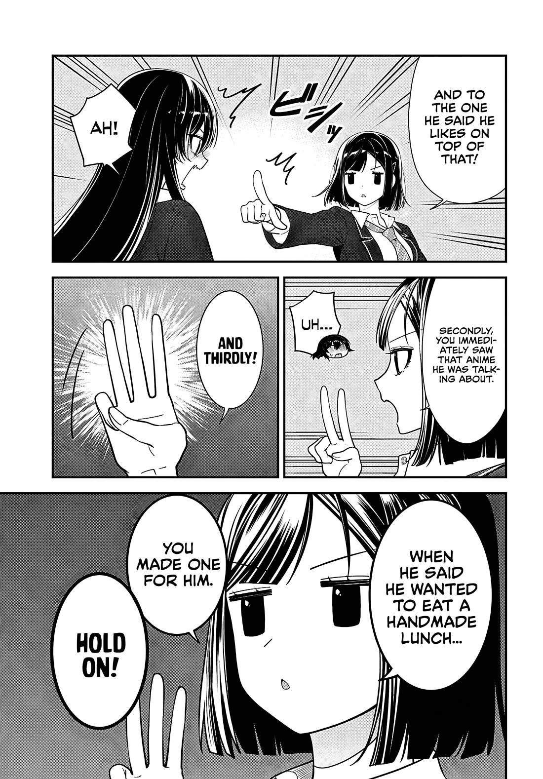 The Delinquent Shimizu-san Sitting Next to Me Has Dyed Her Hair Black Chapter 13 page 5 - Chapter 13