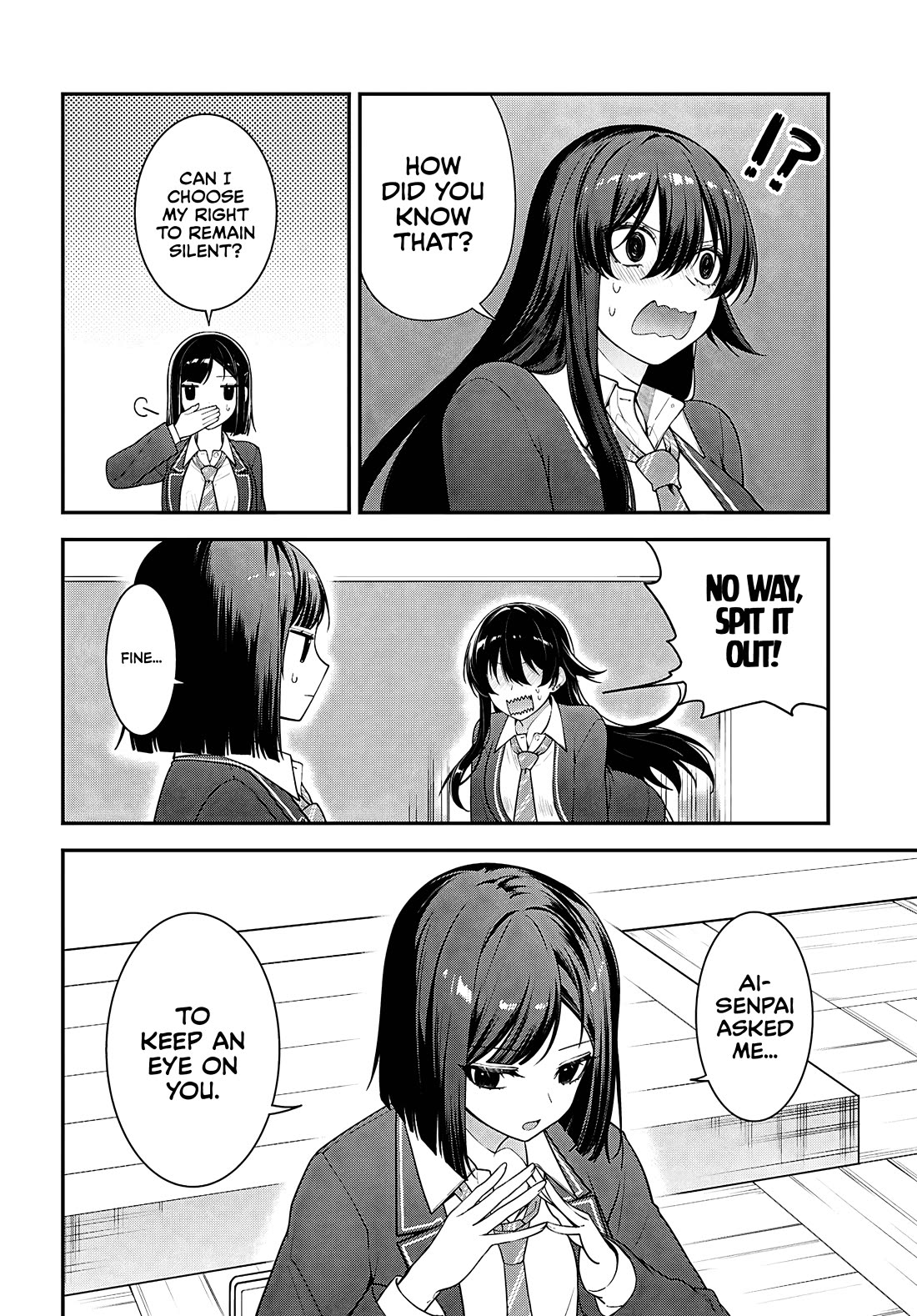 The Delinquent Shimizu-san Sitting Next to Me Has Dyed Her Hair Black Chapter 13 page 6 - Chapter 13