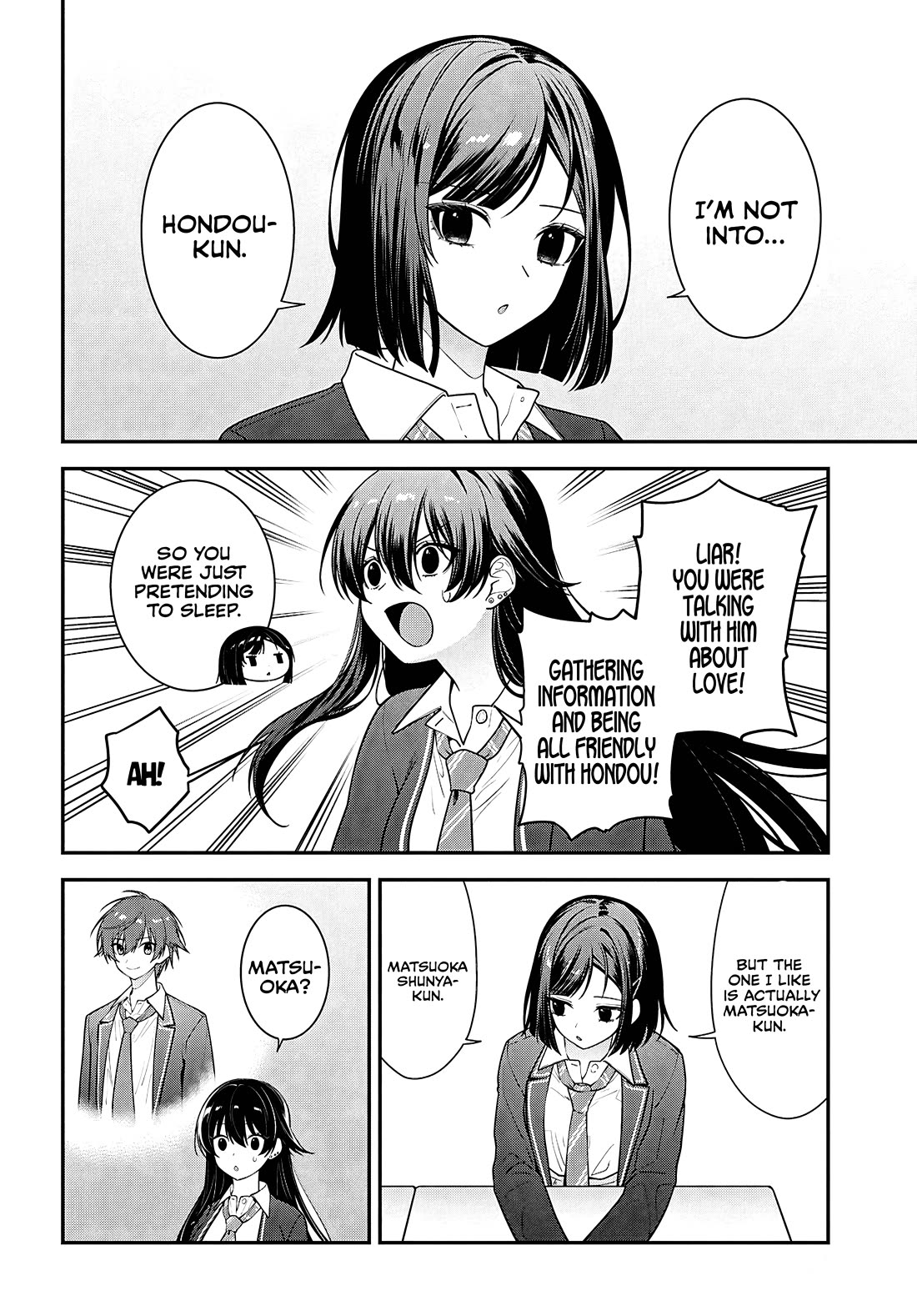 The Delinquent Shimizu-san Sitting Next to Me Has Dyed Her Hair Black Chapter 13 page 8 - Chapter 13