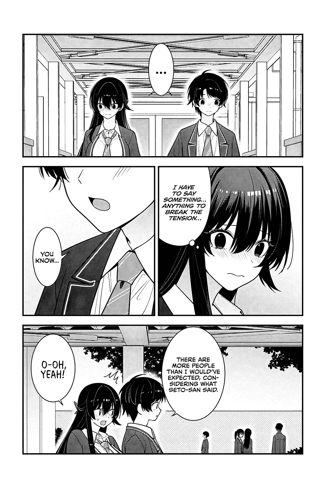 The Delinquent Shimizu-san Sitting Next to Me Has Dyed Her Hair Black Chapter 14 page 14 - Chapter 14