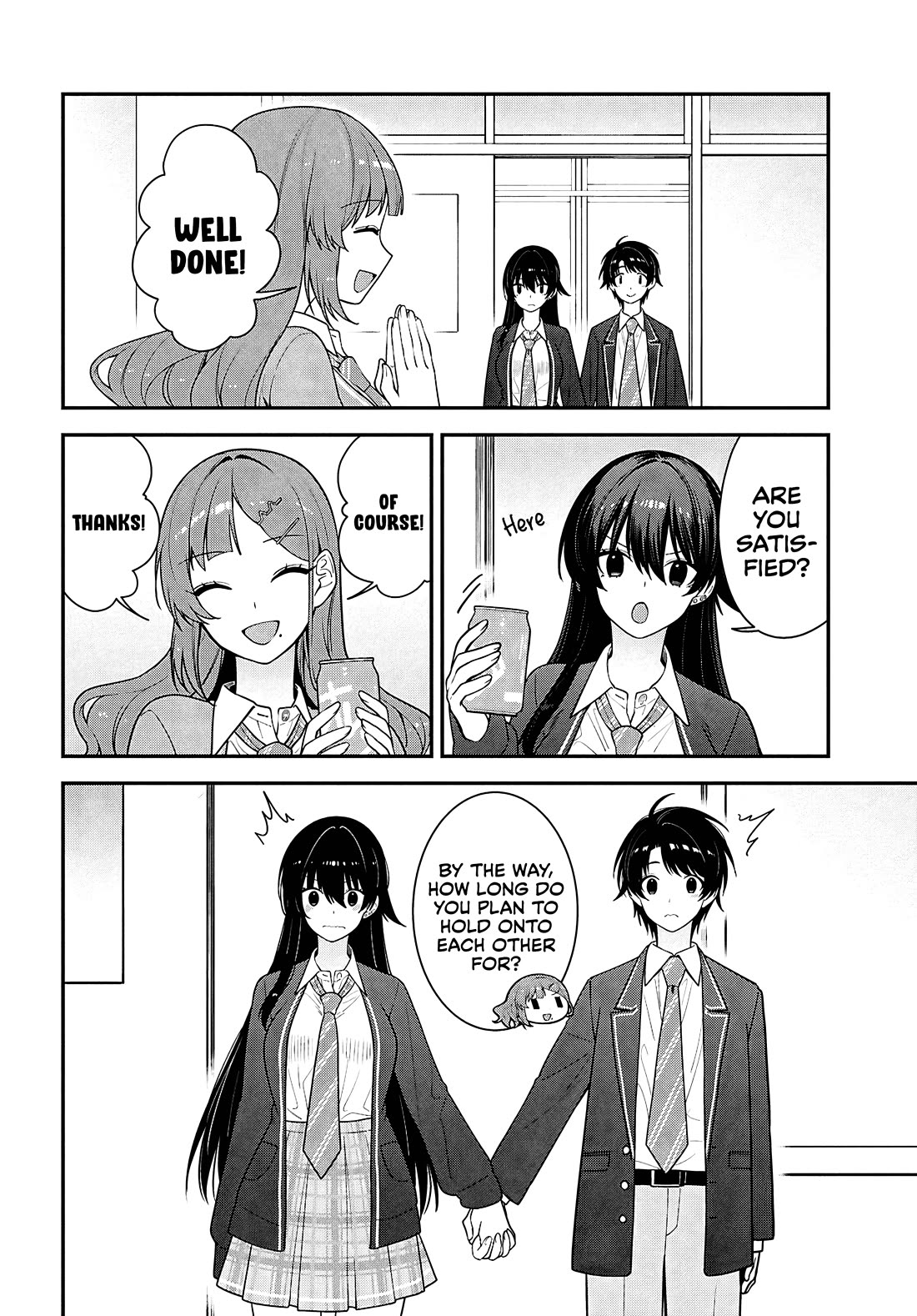 The Delinquent Shimizu-san Sitting Next to Me Has Dyed Her Hair Black Chapter 14 page 18 - Chapter 14