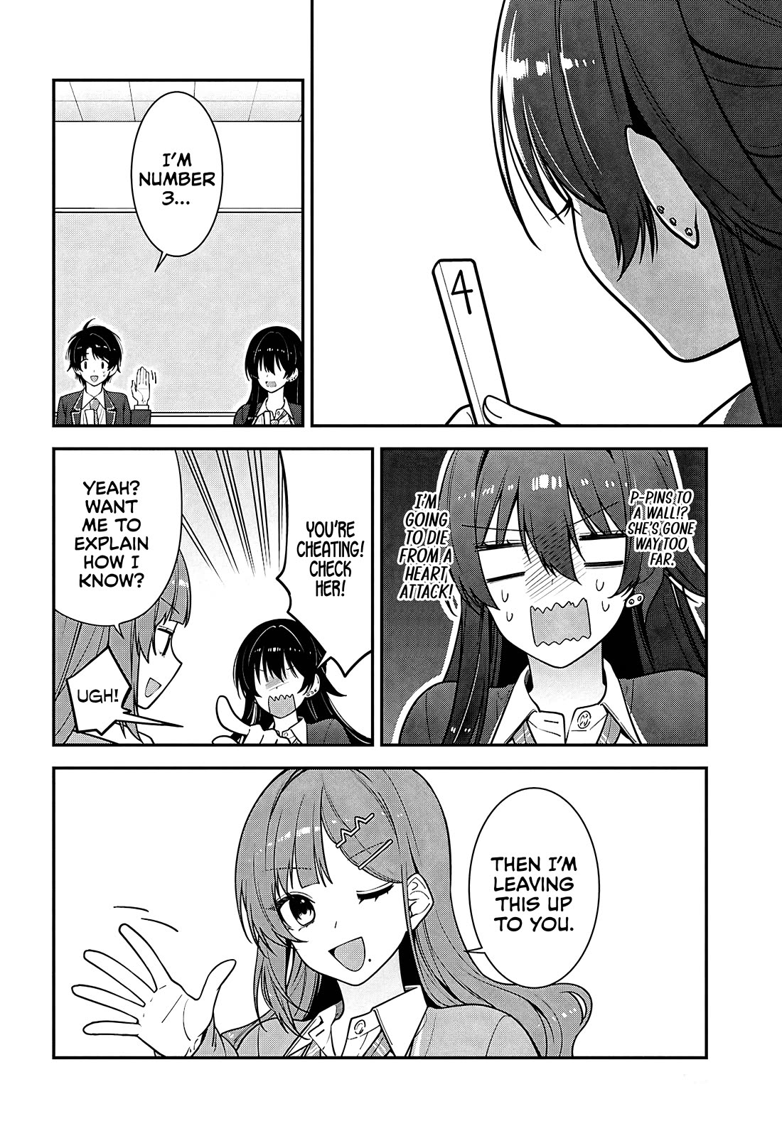 The Delinquent Shimizu-san Sitting Next to Me Has Dyed Her Hair Black Chapter 14 page 20 - Chapter 14