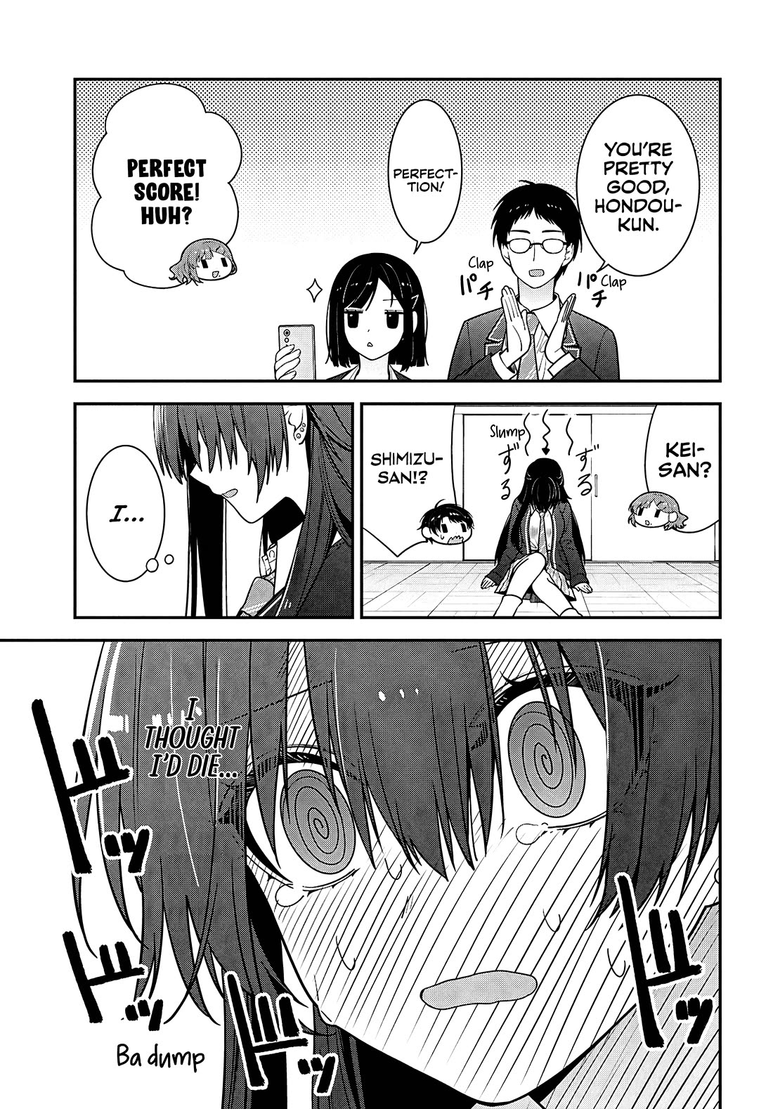 The Delinquent Shimizu-san Sitting Next to Me Has Dyed Her Hair Black Chapter 14 page 24 - Chapter 14