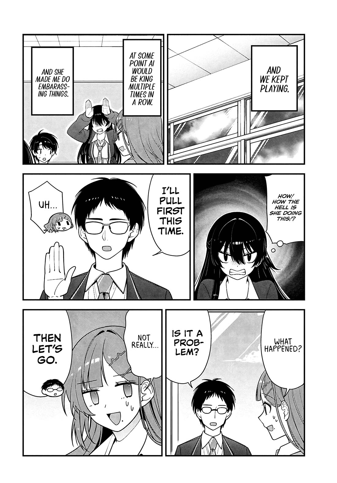 The Delinquent Shimizu-san Sitting Next to Me Has Dyed Her Hair Black Chapter 14 page 25 - Chapter 14