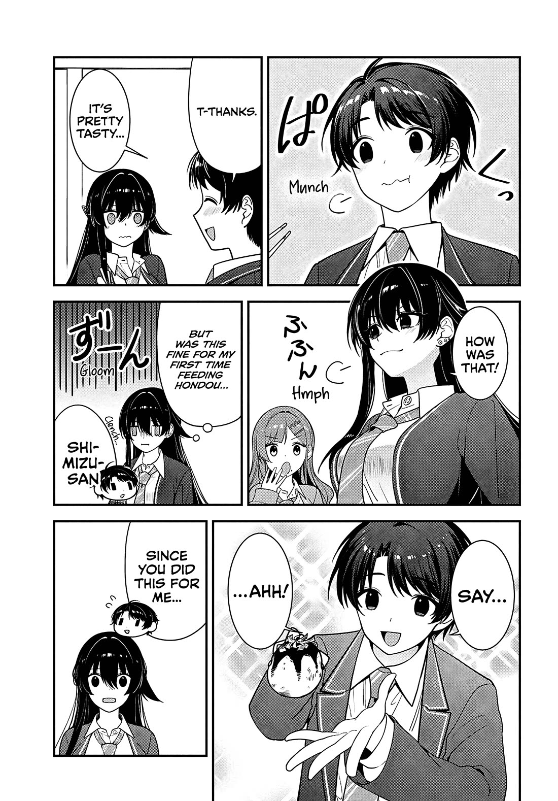 The Delinquent Shimizu-san Sitting Next to Me Has Dyed Her Hair Black Chapter 14 page 30 - Chapter 14