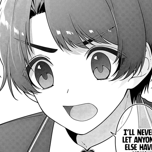 The Delinquent Shimizu-san Sitting Next to Me Has Dyed Her Hair Black Chapter 14 cover