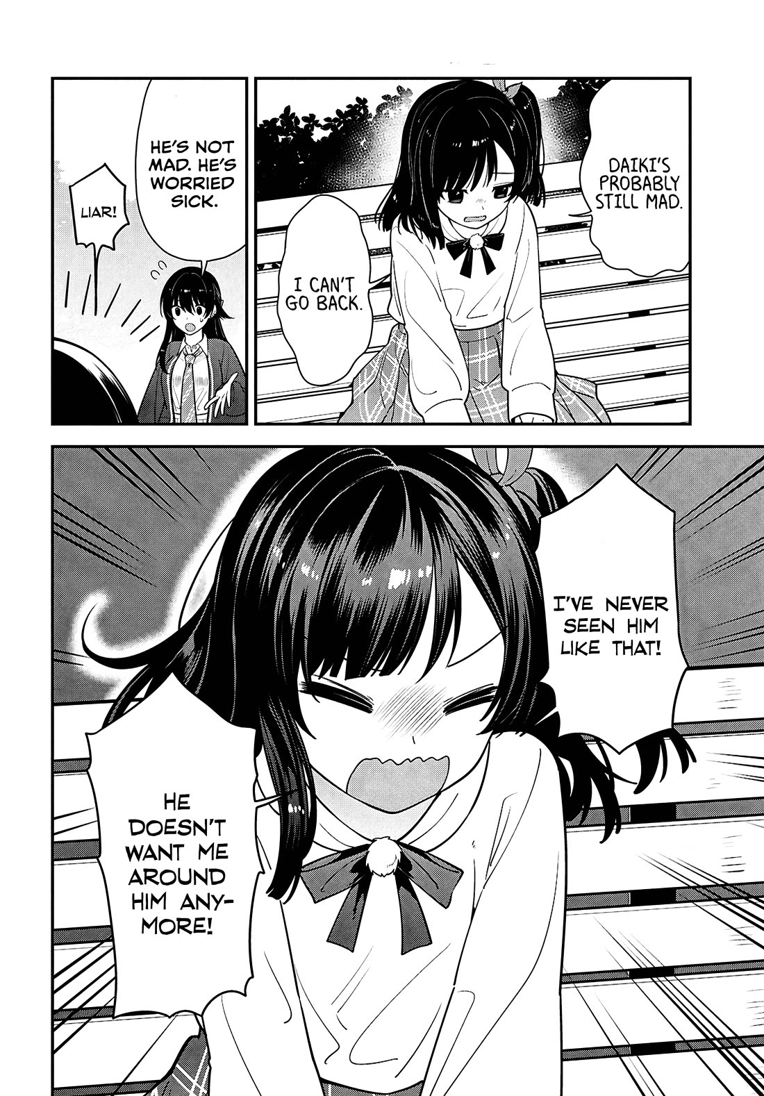 The Delinquent Shimizu-san Sitting Next to Me Has Dyed Her Hair Black Chapter 15 page 12 - Chapter 15
