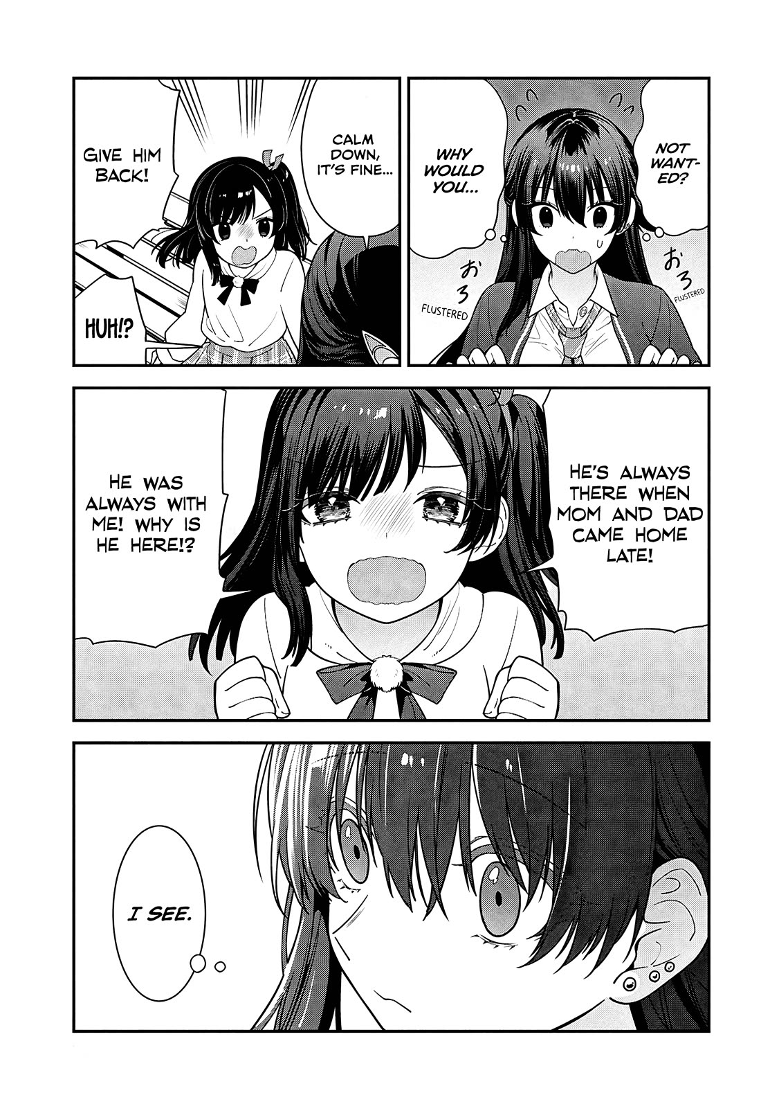 The Delinquent Shimizu-san Sitting Next to Me Has Dyed Her Hair Black Chapter 15 page 13 - Chapter 15