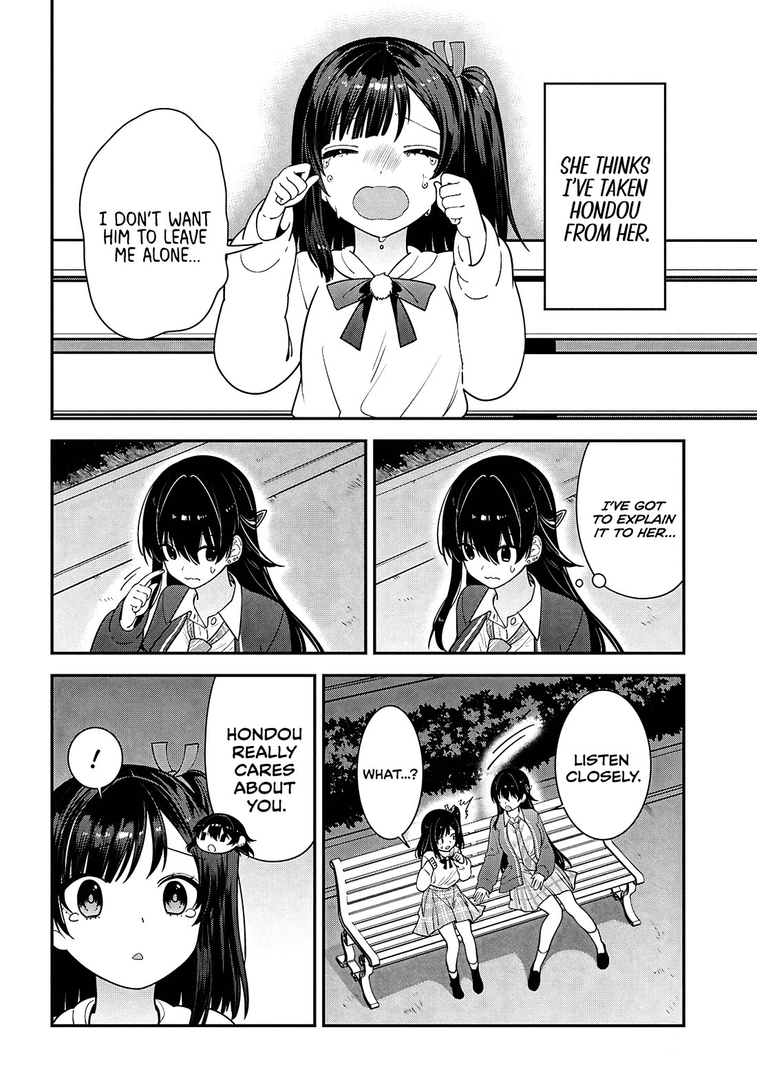 The Delinquent Shimizu-san Sitting Next to Me Has Dyed Her Hair Black Chapter 15 page 14 - Chapter 15