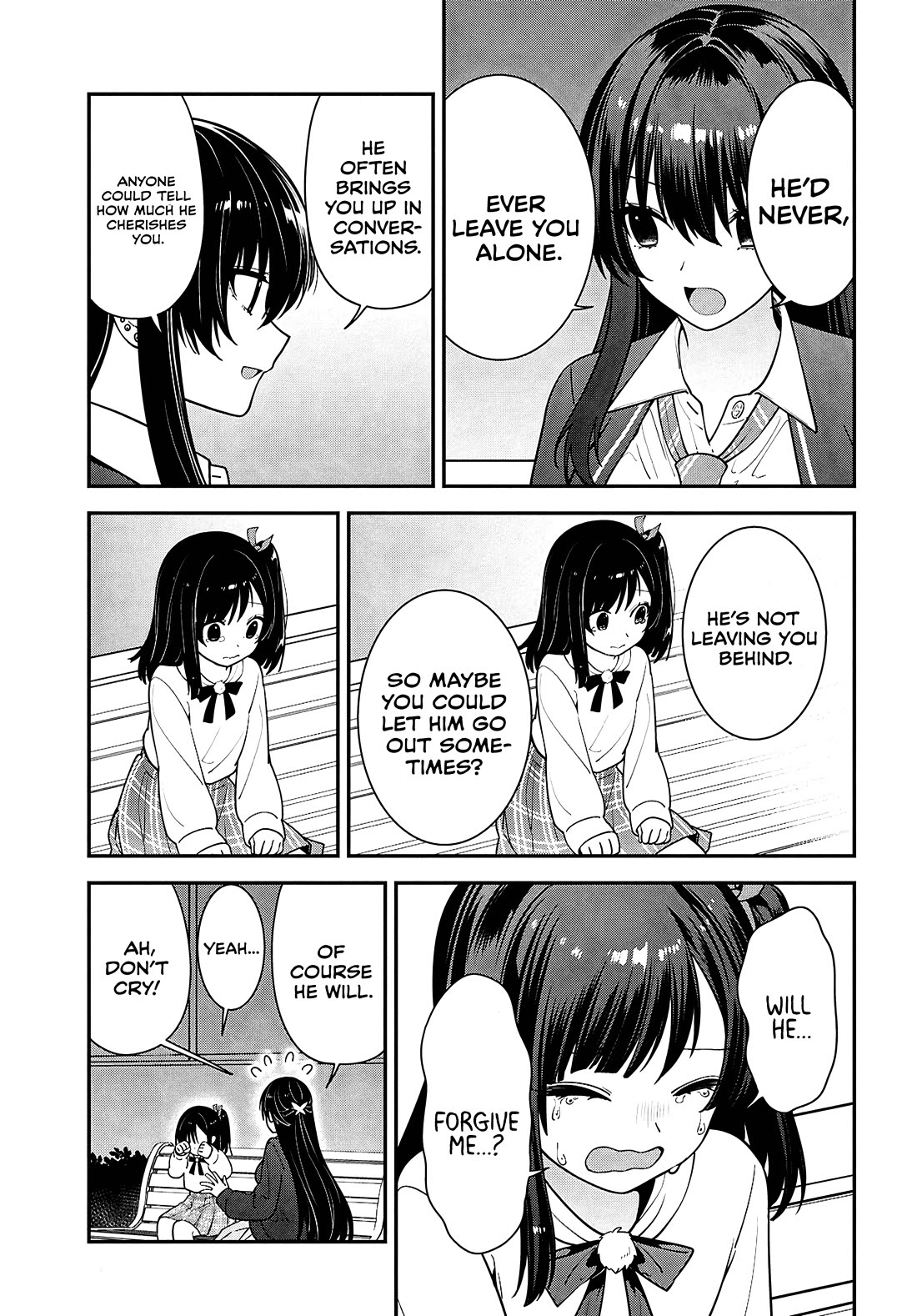 The Delinquent Shimizu-san Sitting Next to Me Has Dyed Her Hair Black Chapter 15 page 15 - Chapter 15