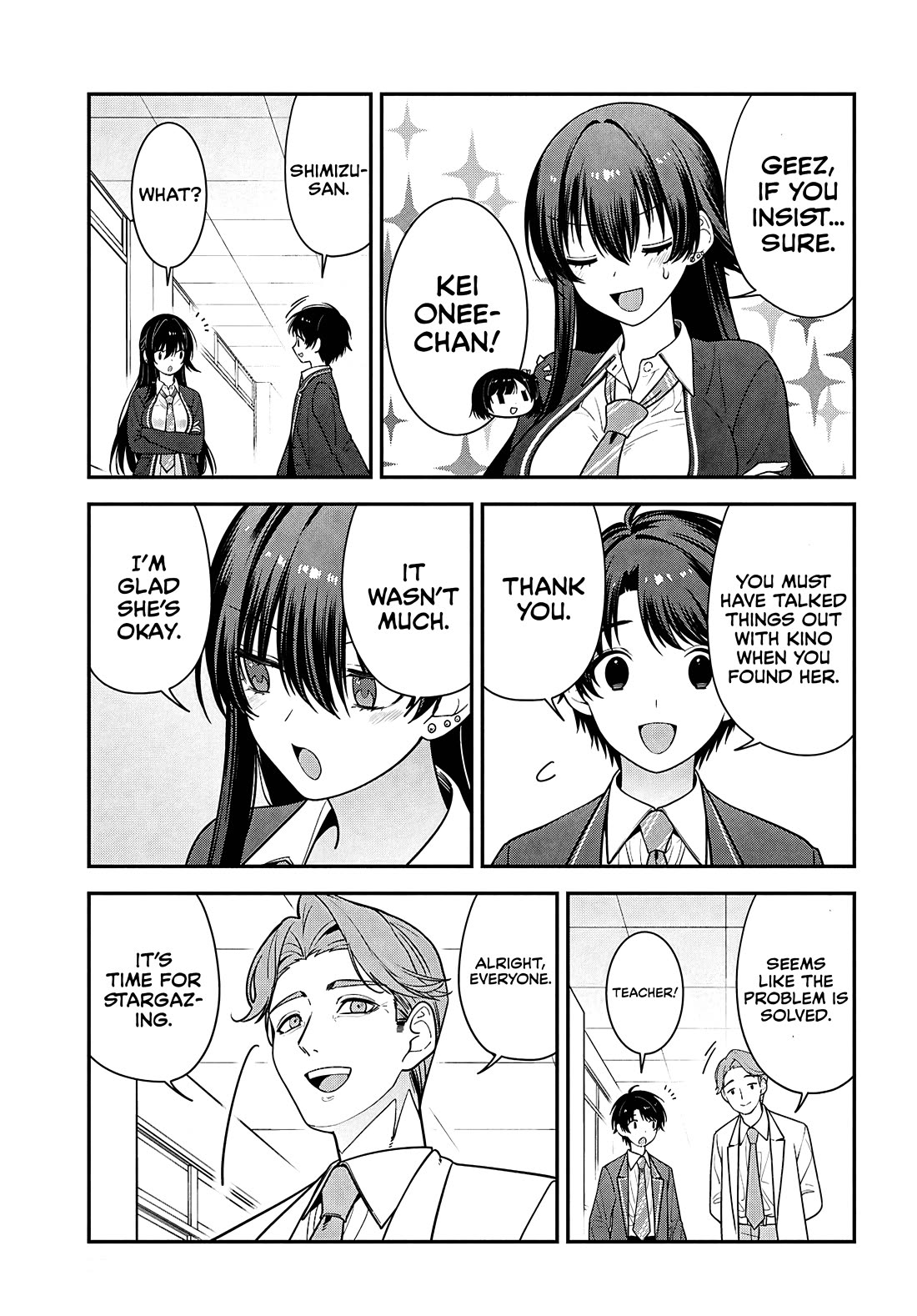 The Delinquent Shimizu-san Sitting Next to Me Has Dyed Her Hair Black Chapter 15 page 20 - Chapter 15