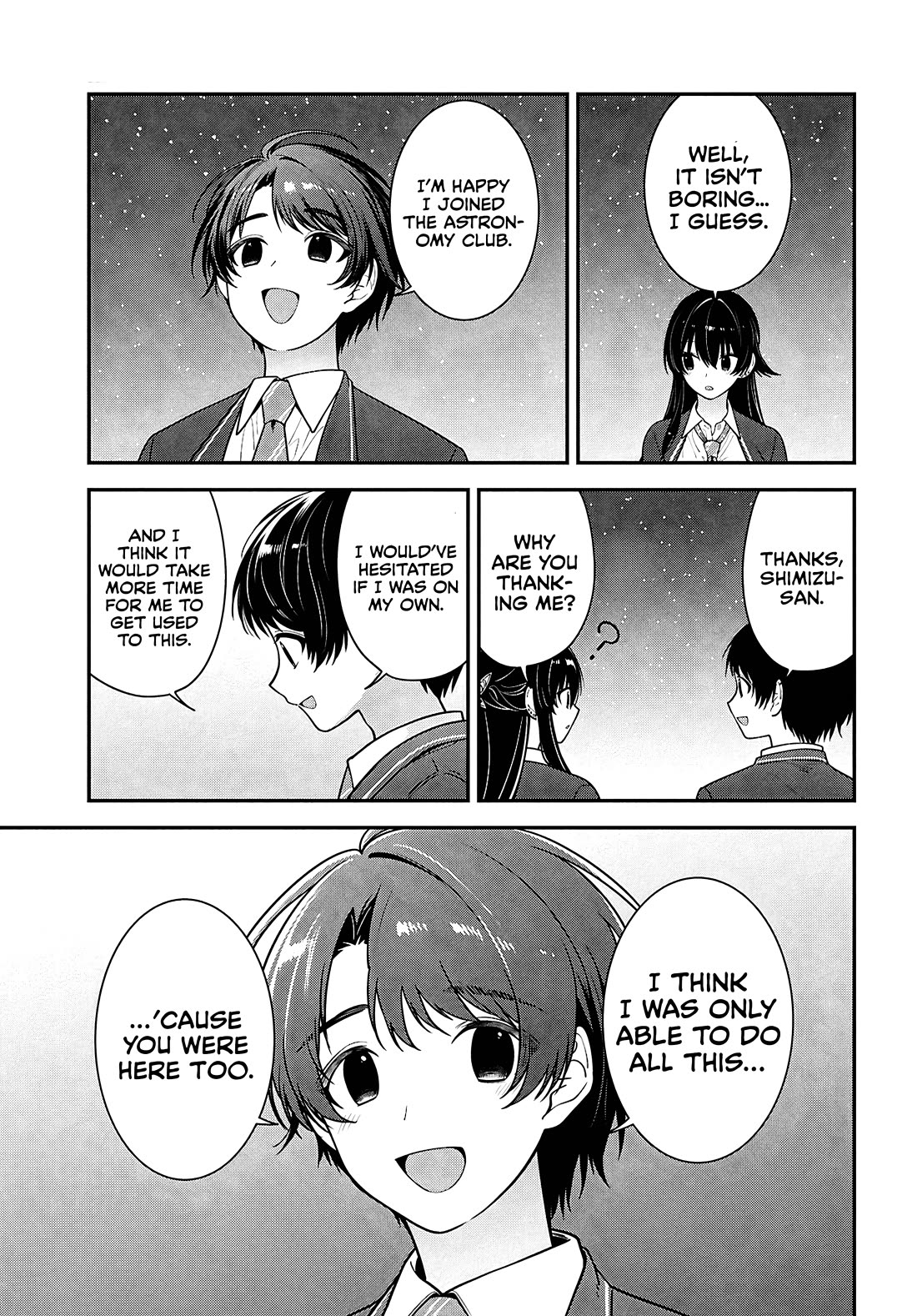 The Delinquent Shimizu-san Sitting Next to Me Has Dyed Her Hair Black Chapter 15 page 28 - Chapter 15