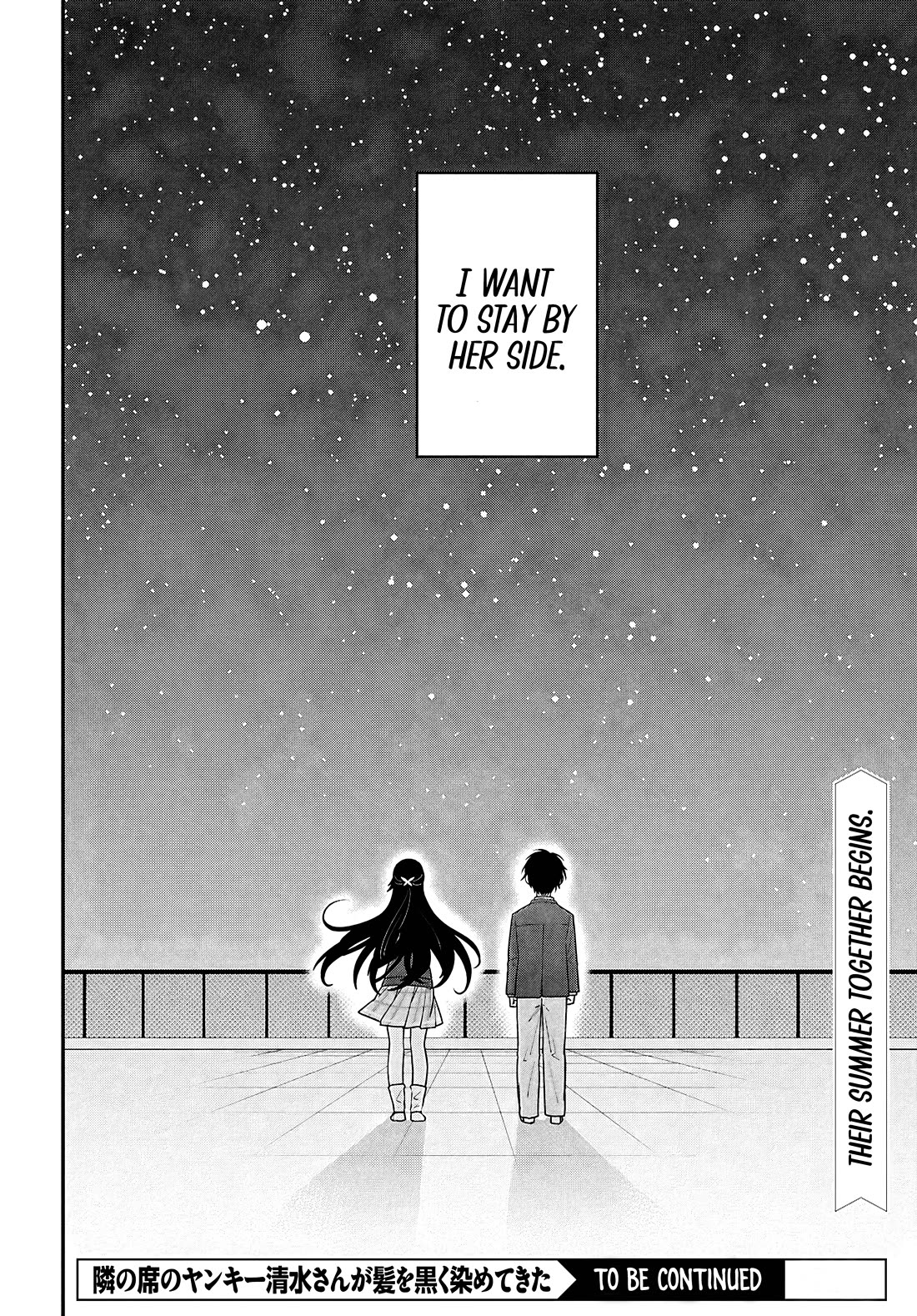 The Delinquent Shimizu-san Sitting Next to Me Has Dyed Her Hair Black Chapter 15 page 34 - Chapter 15