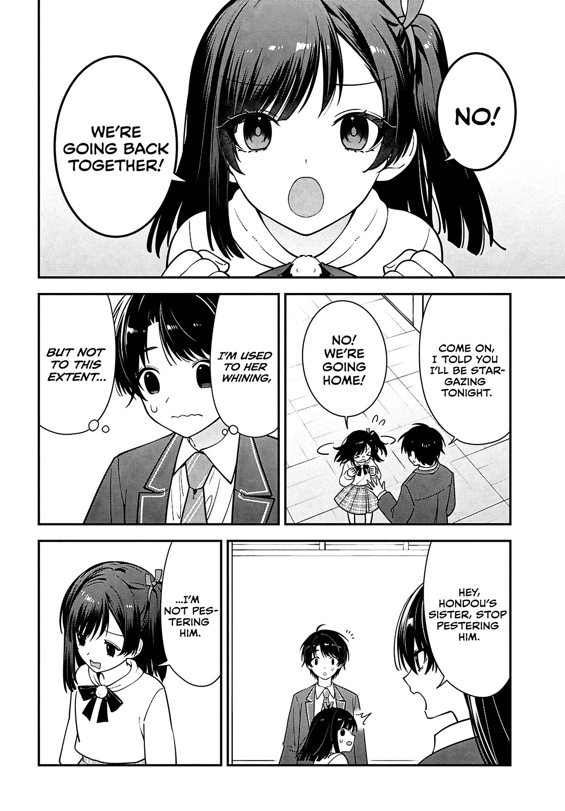 The Delinquent Shimizu-san Sitting Next to Me Has Dyed Her Hair Black Chapter 15 page 6 - Chapter 15