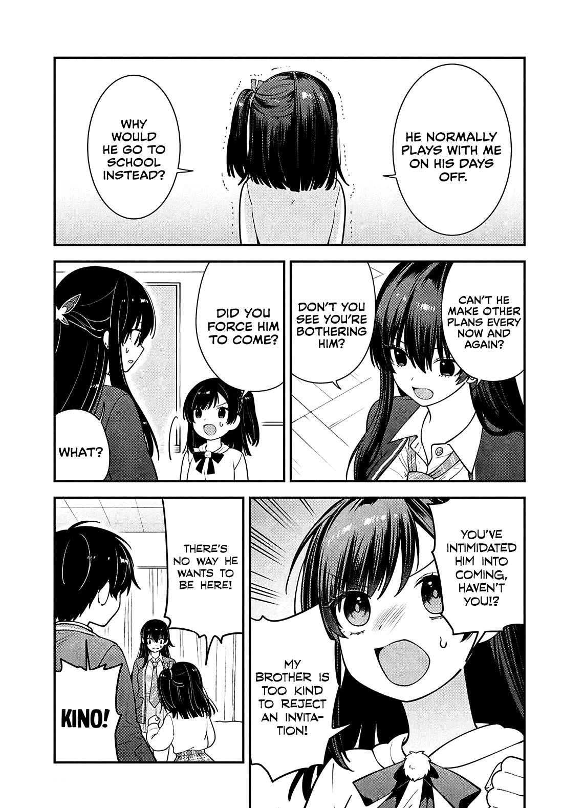 The Delinquent Shimizu-san Sitting Next to Me Has Dyed Her Hair Black Chapter 15 page 7 - Chapter 15
