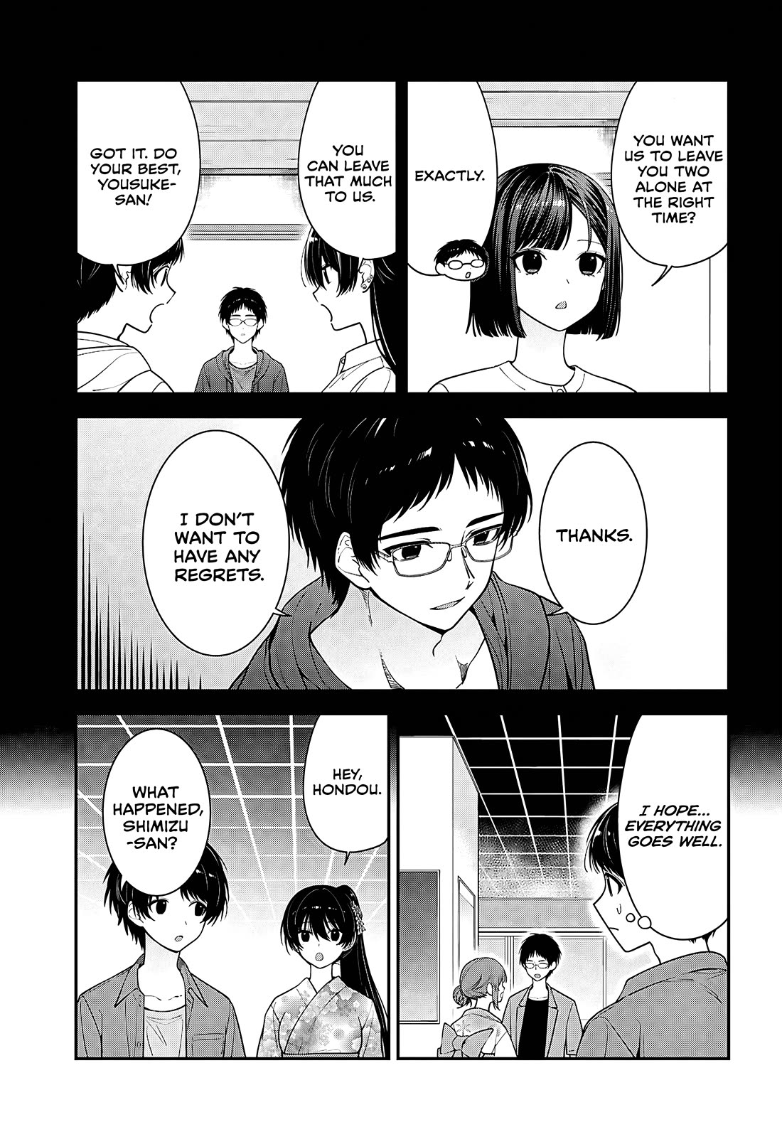 The Delinquent Shimizu-san Sitting Next to Me Has Dyed Her Hair Black Chapter 16 page 11 - Chapter 16