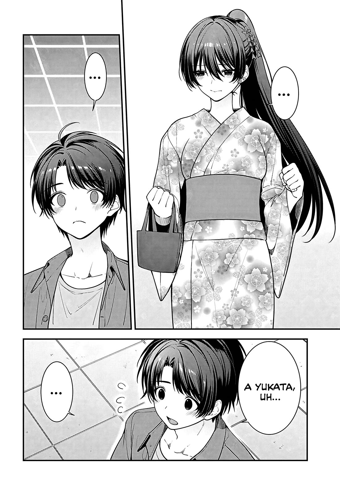 The Delinquent Shimizu-san Sitting Next to Me Has Dyed Her Hair Black Chapter 16 page 12 - Chapter 16