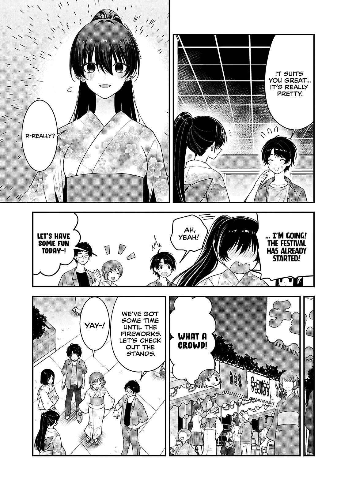 The Delinquent Shimizu-san Sitting Next to Me Has Dyed Her Hair Black Chapter 16 page 13 - Chapter 16