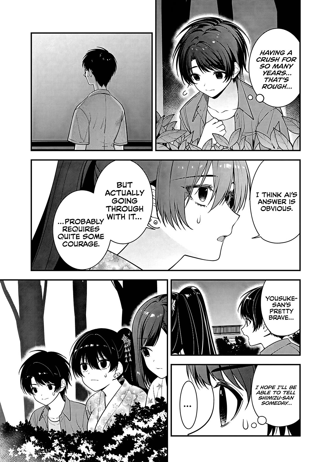 The Delinquent Shimizu-san Sitting Next to Me Has Dyed Her Hair Black Chapter 16 page 21 - Chapter 16