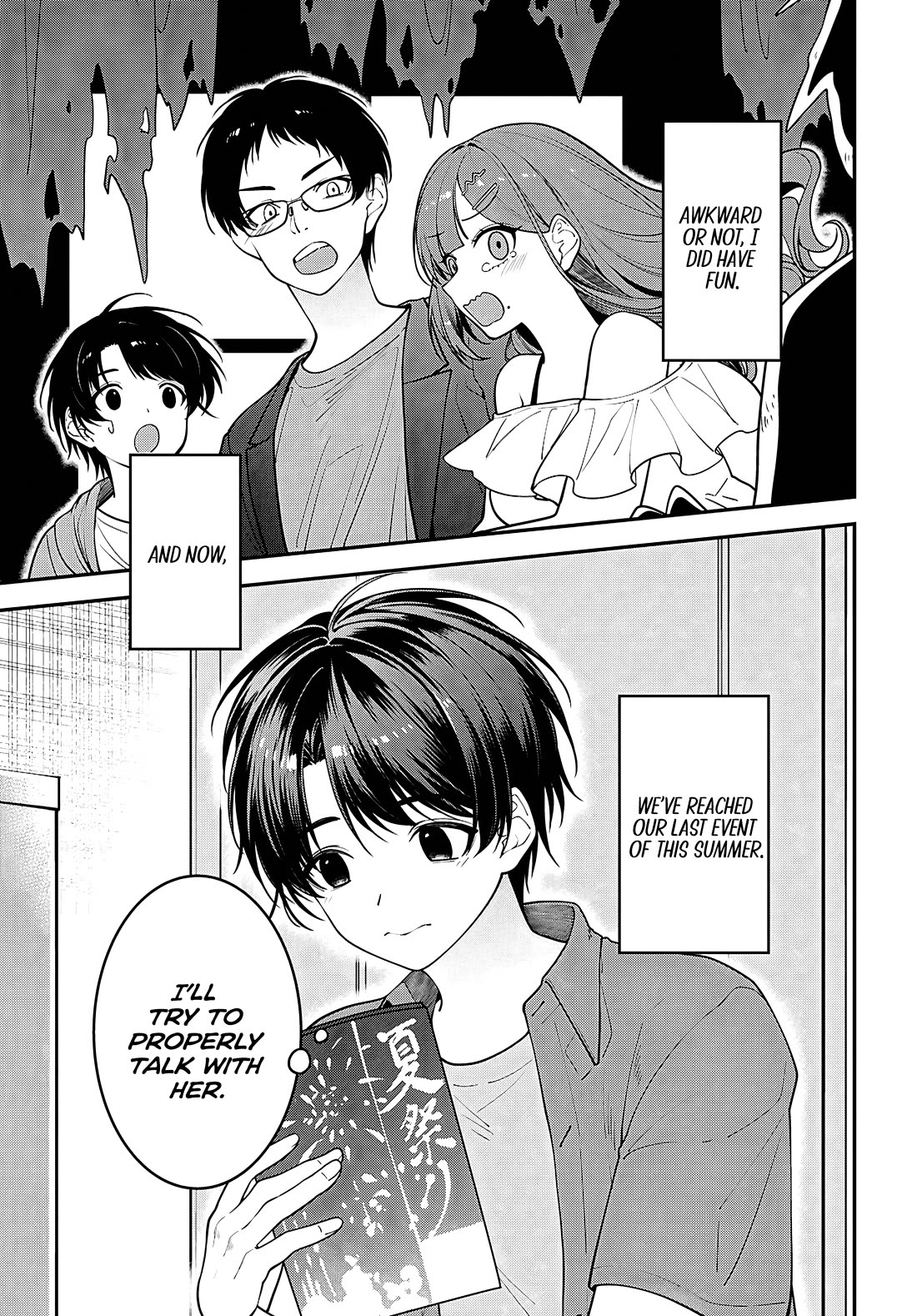 The Delinquent Shimizu-san Sitting Next to Me Has Dyed Her Hair Black Chapter 16 page 3 - Chapter 16