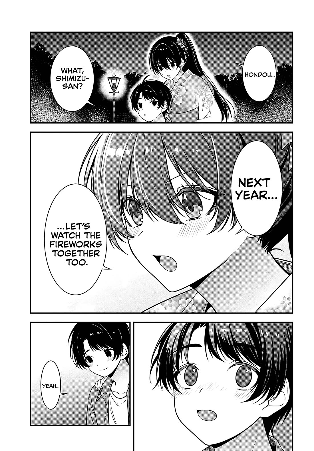 The Delinquent Shimizu-san Sitting Next to Me Has Dyed Her Hair Black Chapter 16 page 39 - Chapter 16
