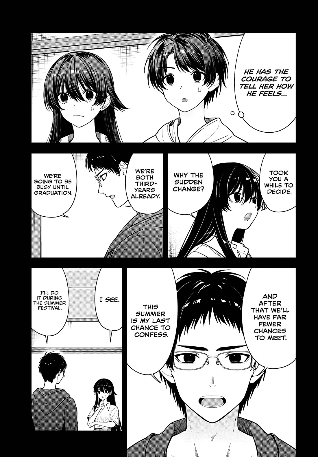 The Delinquent Shimizu-san Sitting Next to Me Has Dyed Her Hair Black Chapter 16 page 9 - Chapter 16